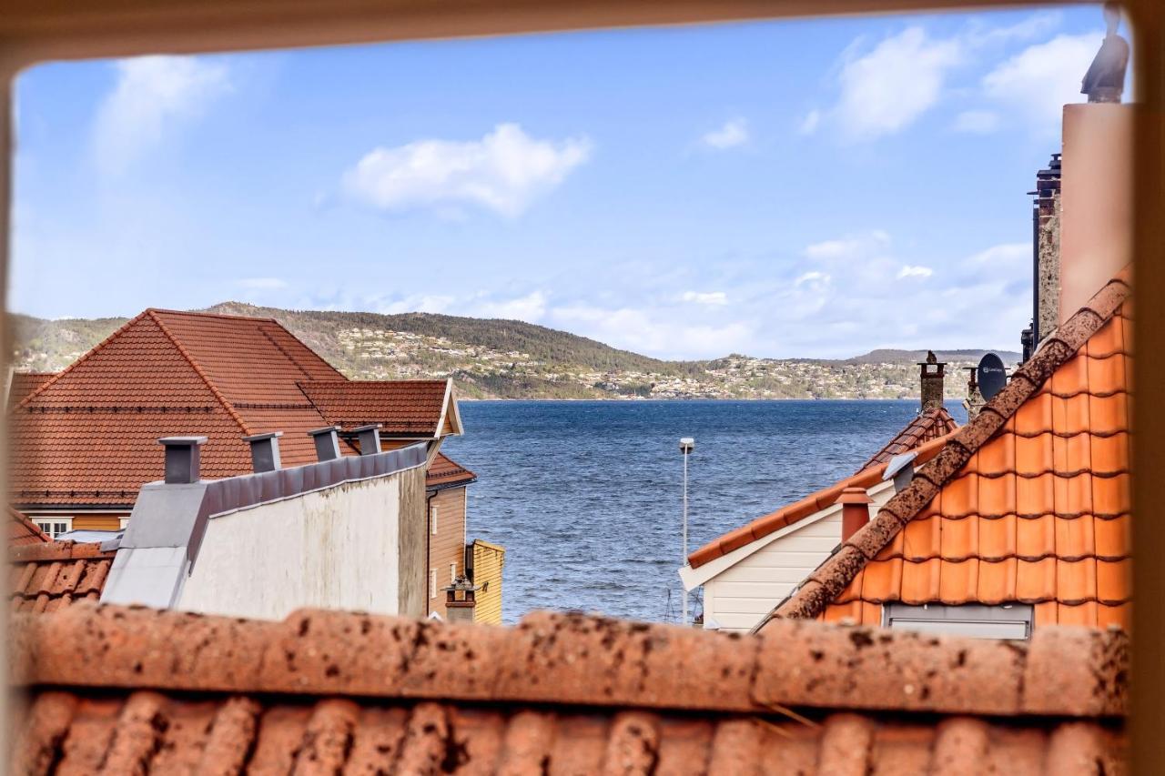 Modern Penthouse With A View - Behind Bryggen Διαμέρισμα Μπέργκεν Εξωτερικό φωτογραφία