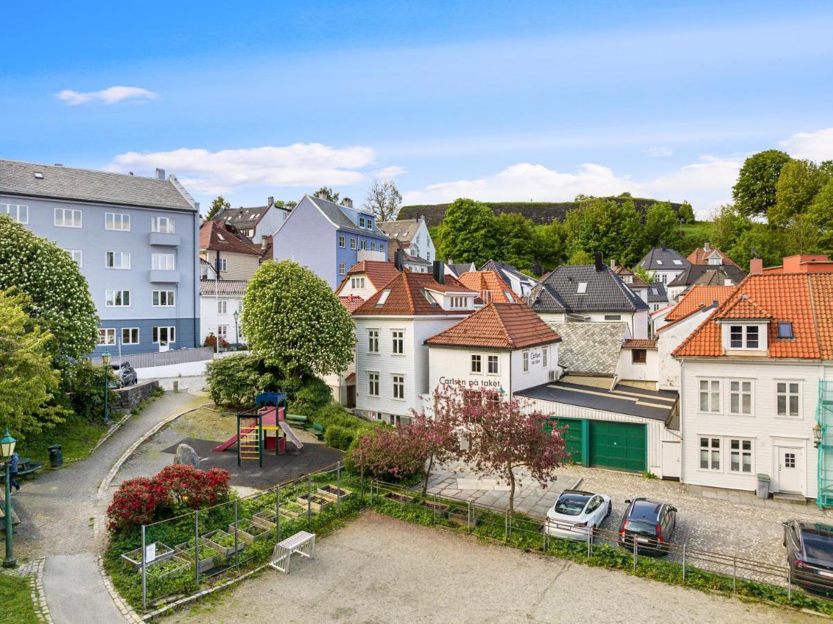 Modern Penthouse With A View - Behind Bryggen Διαμέρισμα Μπέργκεν Εξωτερικό φωτογραφία